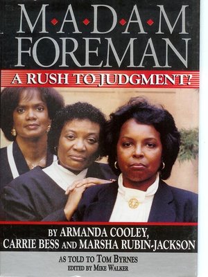 cover image of Madame Foreman